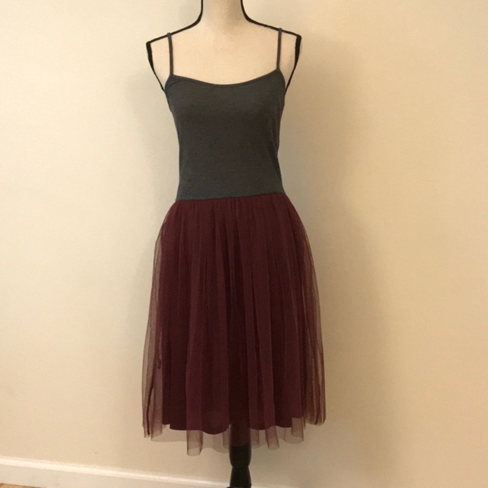Women’s Tulle/Knit Dress